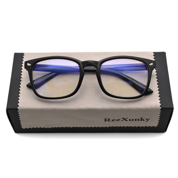 

anti blue rays computer glasses women blue light coating gaming glasses men anti eye eyestrain light blocking eyewear, White;black