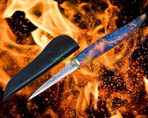 

разделочный нож, шеф-повар разделочный нож, профессиональный мастер фруктового блюда рельефное лезвие, деревянная ручка ножа