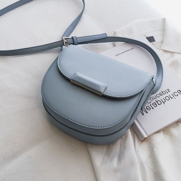 

mini saddle bag 2019 summer fashion new pu leather women's designer handbag simple shoulder messenger bag travel