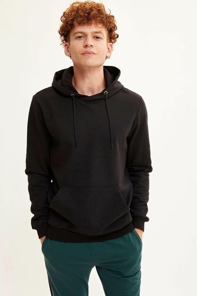 

defacto man sweat shirt-l0543az19au, Black