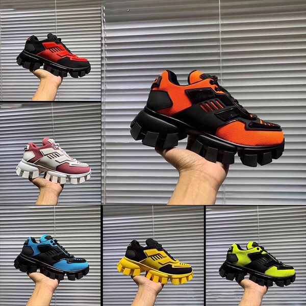 

2019 women's men's designer oversized new men's cloudbust thunder knit women's shoes lightweight rubber sole 3d casual s, Black