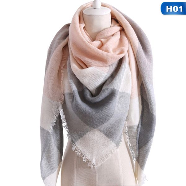 

2018 зимний треугольник шарф зимы для женщин плед шарфы для дам кашемира шали палантины теплое