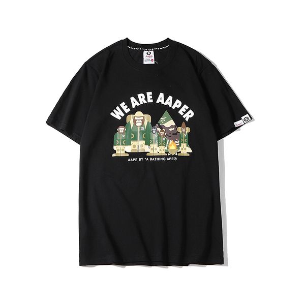 

2019 new fashion t-shirt men's summer cotton t-shirt leisure o neck crime t-shirt men's -3xl large size ~~g5, Gray