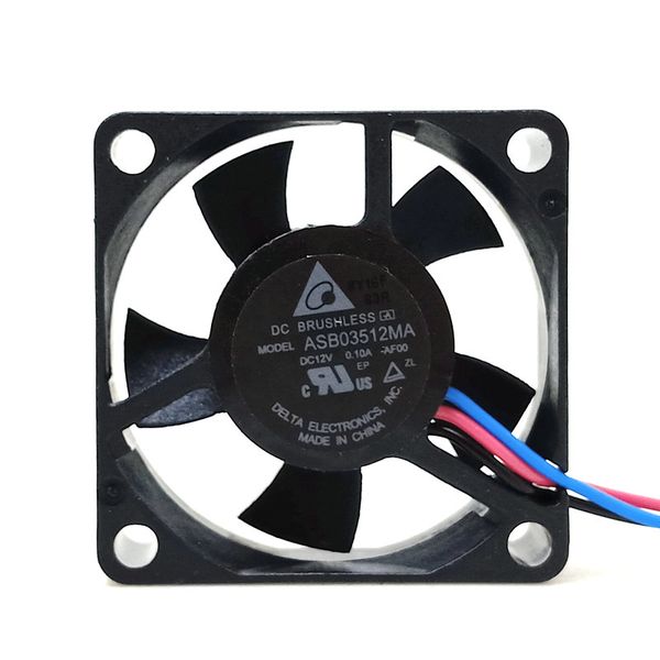 

новый оригинальный delta asb03512ma 35x35x10mm dc12v 0.10a 3lines вентилятор охлаждения
