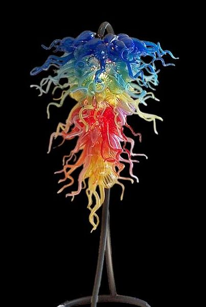 

100% mouth blown borosilicate murano glass pendant light art crystal ceiling lamp