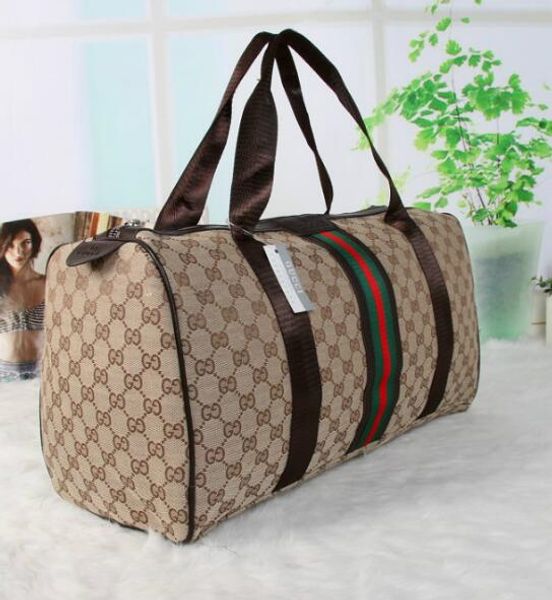 

2020 новый мужской моды женщин сумка вещевой мешок, кожа багажные сумки большой емкости спортивная сумка 55см