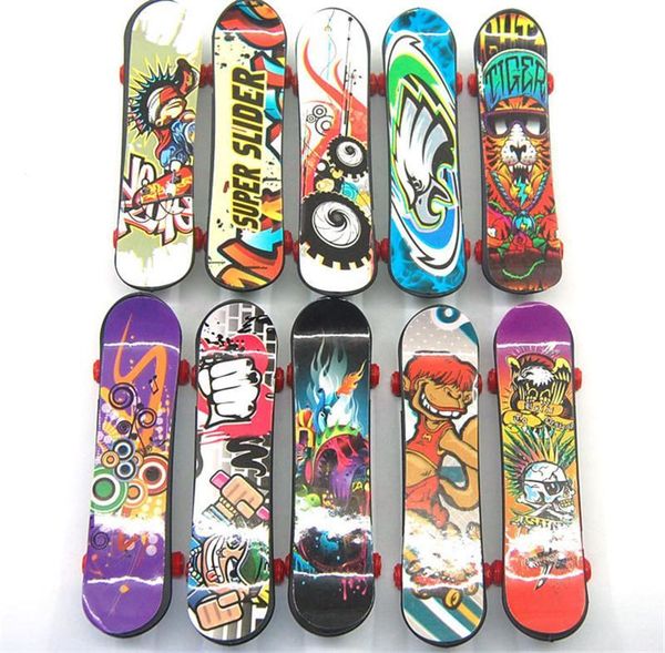 

funny mini finger board toy skateboard kids skate gift children fingerboard