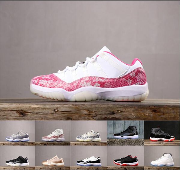 

womens 11 xi bred basketball low shoes space jam pink snakeskin barons 11 shoes white patent leather low rose gold concord xi black sneaker