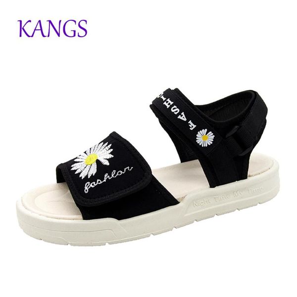 

2020 new fashion women's summer sports sandals casual leisure flat heel sandals open toe platform shoes a332, Black