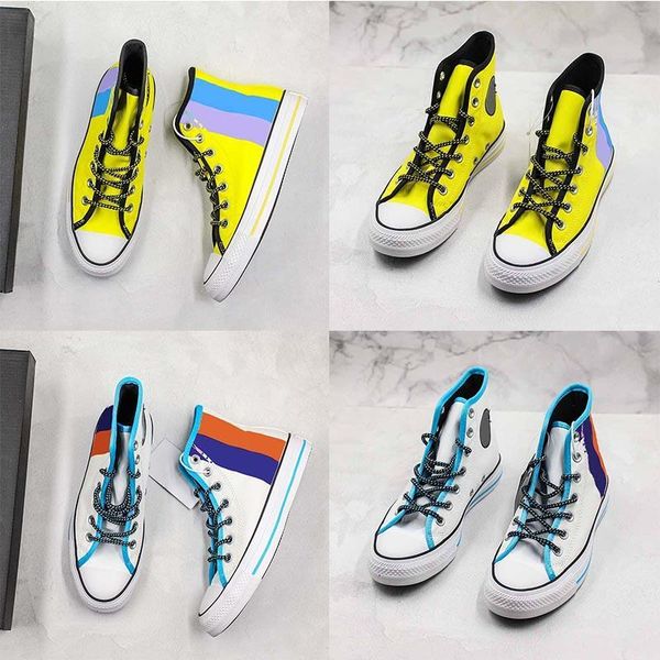 

2019 new girl boy 1970 canvas skate shoes sets high fashion couple round shoeslace casual sports designer chaussure sneakers trainers 36-44, Black