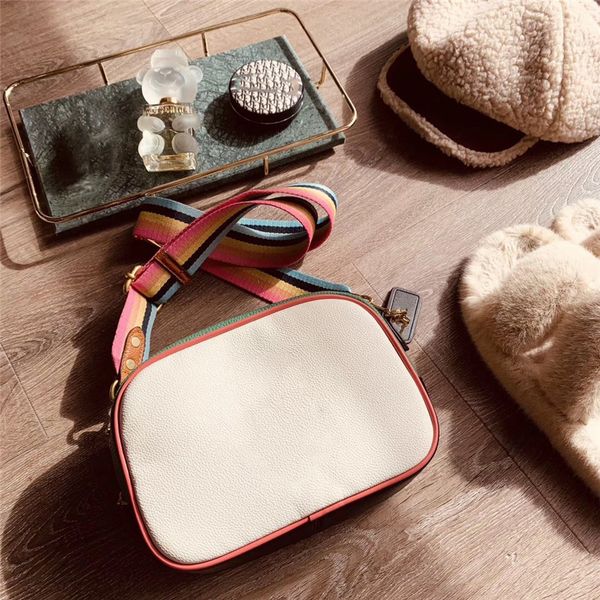 

designer luxury shoulder bag fashion high qualitu leather camera bag cfy2002101