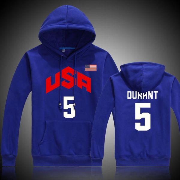 

wholesale-men's cotton long-sleeved hoodies team usa baloncesto dream team hoodie loose breathable long-sleeved pullover thunder 5 my281