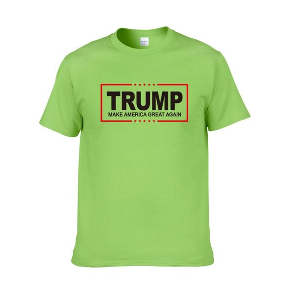 

men's designer trump t-shirt fashion men's summer casual street trump t-shirt studded cotton blend round neck short sleeve #608, White;black