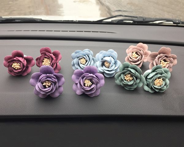 

car air freshener auto parts air conditioner outlet perfume car styling perfume color flower