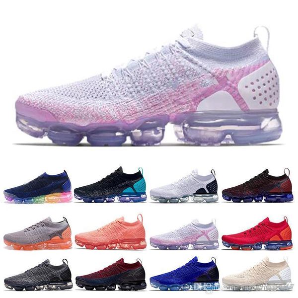 

дешевые вязать 2.0 летать кроссовки для мужчин женщин тройной черный белый быть истинным малиновый пульс дизайнер обувь кроссовки размер 36