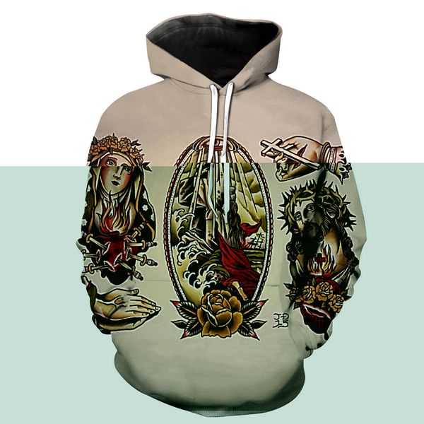 

european and american foreign trade team printed hat pocket cover men's tide hat men's guard, Black