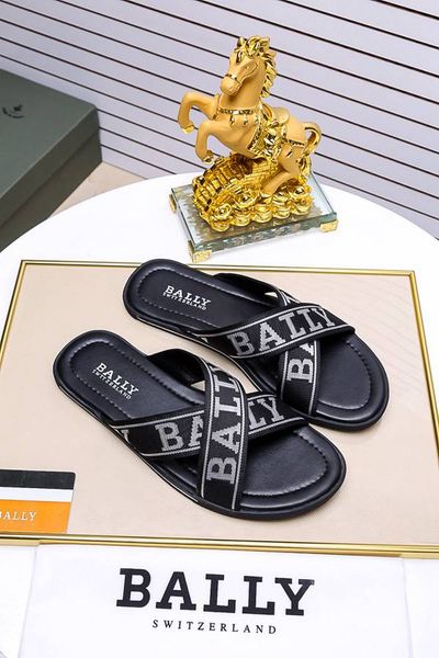 

new high-end brand men's fashion casual sets of feet slippers comfortable walking fitness men's 38-44 yards knitted surface, Black