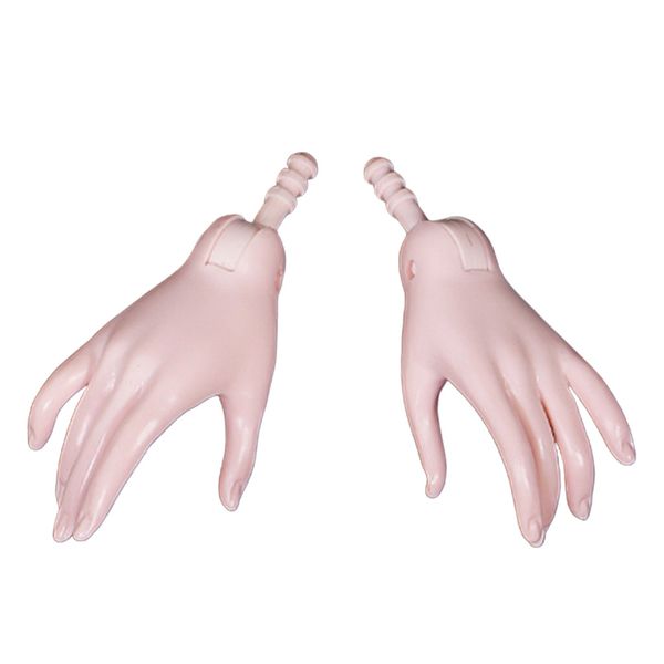 

1/3 ball jointed dolls hand mold set diy doll making accessory pink white skin, 3 postures for choosing