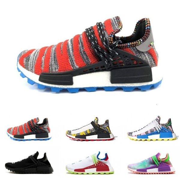 

оптовая human race hu trail повседневная обувь мужчины женщины pharrell williams желтый noble ink основной черный красный на открытом воздух