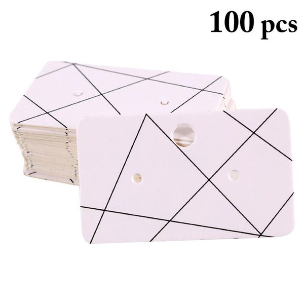 

100pcs earring card fashion colorful earring display card holder fashion printing jewelry jewelry display, Pink;blue