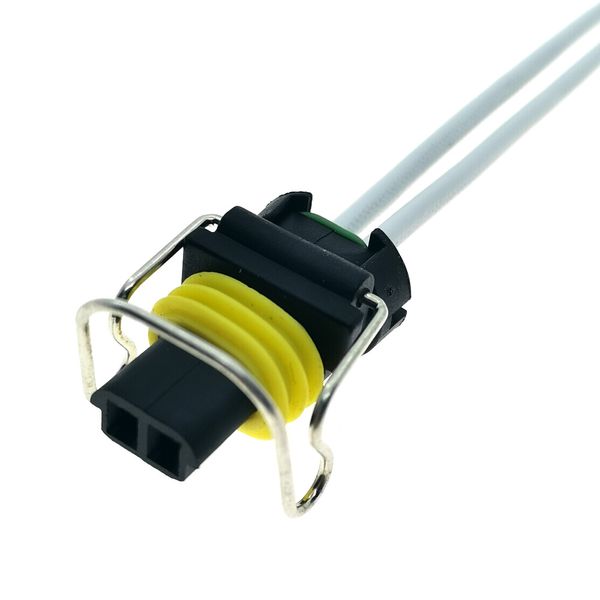 2 Mecanismo de Pin cabeça do cilindro bujão câmara de válvula com cabo, Injector sensor de encaixe para a máquina escavadora Carter CAT330D 336D C7 C9 etc.