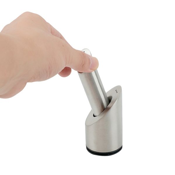 

1pcs stainless steel salt and pepper shakers set for spices with holes seasoning jar spice rack kitchen cruet tool other kitchen tools