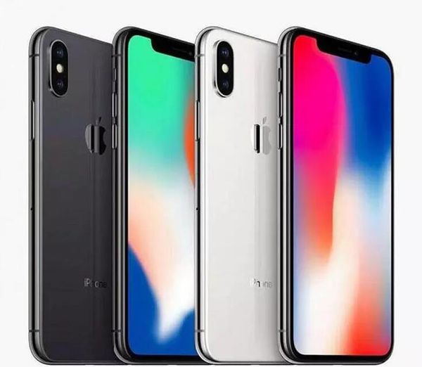 

refurbished unlocked original apple iphone x no face id hexa core 64gb 256gb 5.8inch dear rear camera 12.0mp refurbished mobile phone