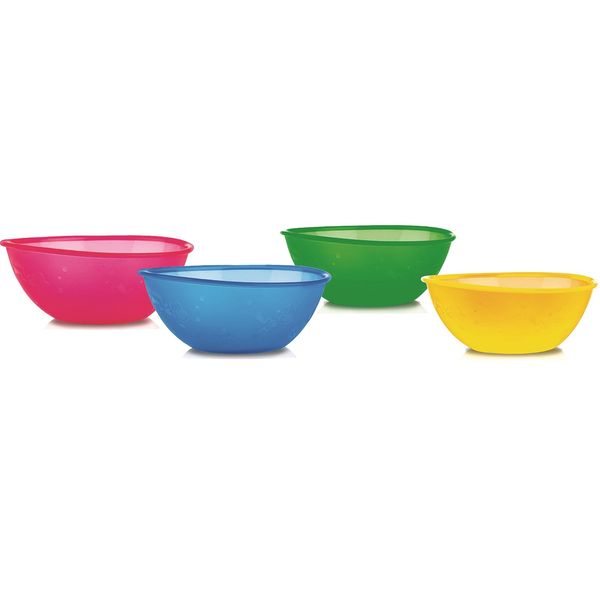 

ebebek nuby colored baby bowl 4 pcs