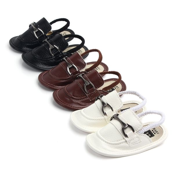 

four seasons boys pu leather waterproof and non-slip baby walking shoes manufacturers direct sales infant shoes baby shoes, Black;grey