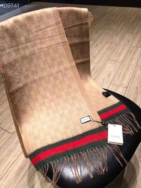 

2019cashmere classic plaid design cashmere scarf fashion thick, Blue;gray