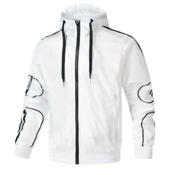

designer jackets for men windbreaker with letters fashion brand hooded jackets autumn hoodies mens streetwear -4xl avaolable, Black;brown