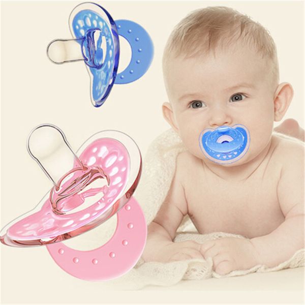 

1pcs baby newborn silicone nipple soother pacifier infant orthodontic dummy teether newborn food grade feeding nipple teat