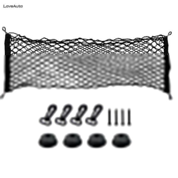 

58*116 cm / 42*90 cm car trunk rear cargo organizer storage mesh elastic mesh net bag luggage for 3 axela 2020 2020