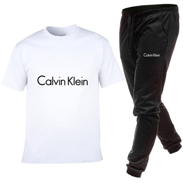 

20ss new tracksuit fashion men sportswear two piece sets all cotton fleece thick hoodie+pants sporting suit 04, White