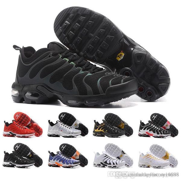 

2019 Hot Sale Original Air Ma&#120 Plus Tn Ultra 3M Men's Breathable Running Shoes Sports Sneakers casual Trainers size 40-46