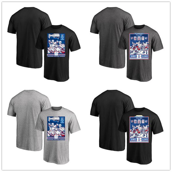 

нью-йорк рейнджерс эксклюзивные плакаты карикатуры mens t shirt поклонников black gray tops tee футболка с коротким рукавом хлопок шея печат