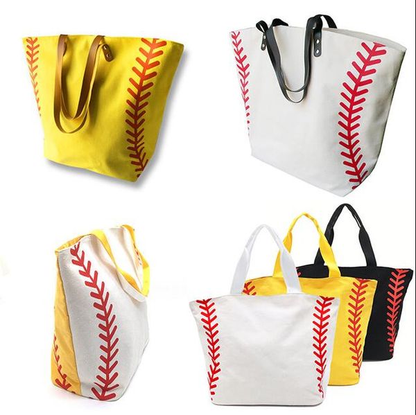 

холщовый мешок с монограммой бейсбол сумка холст бейсбол сумка спортивные сумки повседневная сумка для софтбола футбол футбол баскетбол хлоп, Black