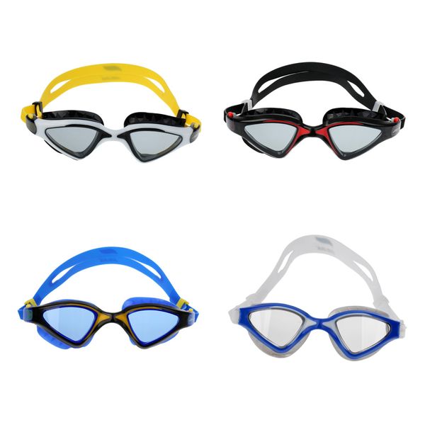 

men women uv protection silicone swimming goggles anti-fog swim glasses