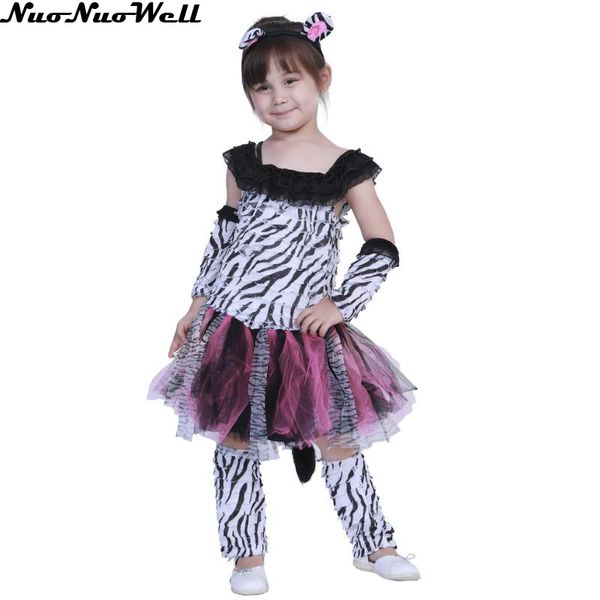 

deluxe animal costume halloween animal cosplay costume set girl's with headgear & foot sleeves, Black;red