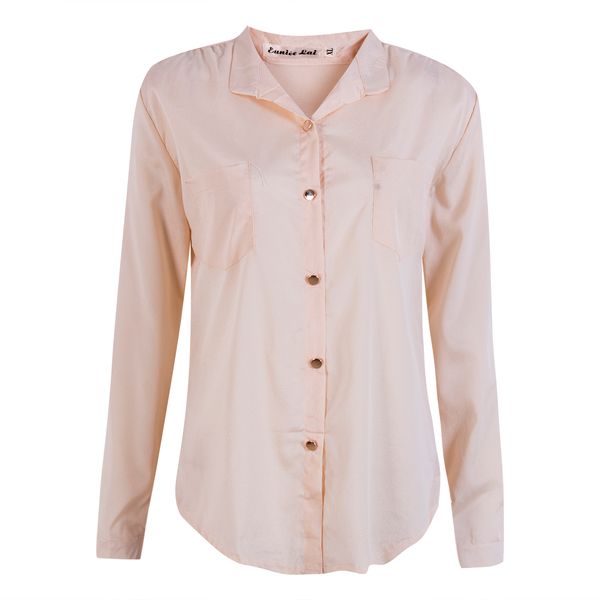 

2020 new fashion women blouses shirts casual clothes, White