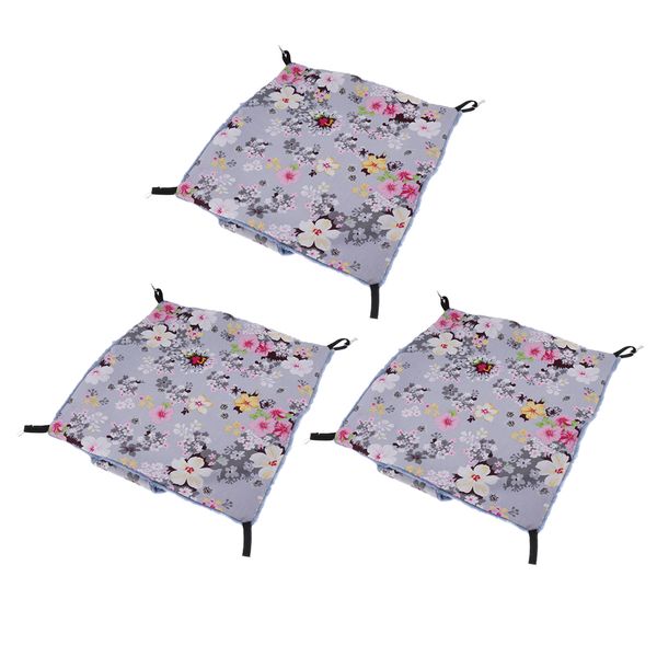 

3 pcs pet bird hamsters ferrets rats squirrels hammock hanging cage nest bed toys