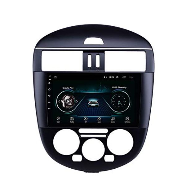 

9" android 9,0 gps навигация радио автомобильный видеоинтерфейс для 2011-2014 nissan tiida руководство a / c с поддержкой bluetooth hd сенсо