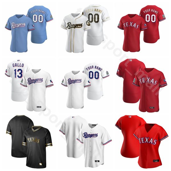 

2020 baseball 44 kyle gibson jersey 24 lyles 13 joey gallo 30 jesse chavez 31 ferguson jenkins corey kluber flexbase cool base pinstripe, Blue;black