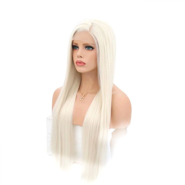 

new fashion lace front wigs two tone ombre black&blonde 16-26inch straight short bob style synthetic heat resistant blond hair wigs