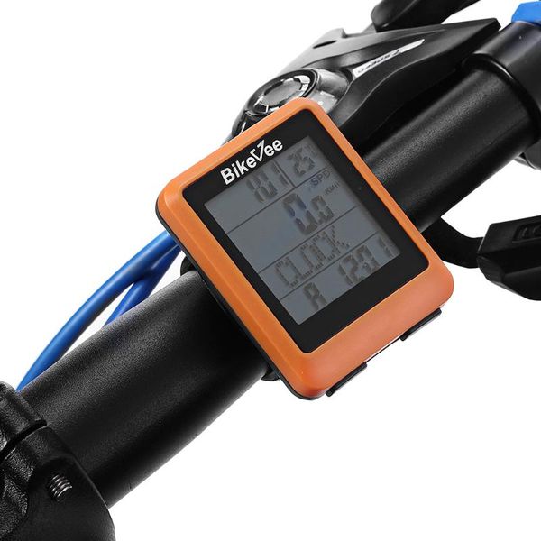 

multi-functional 1.7" screen wireless bike computer w/ heart rate function
