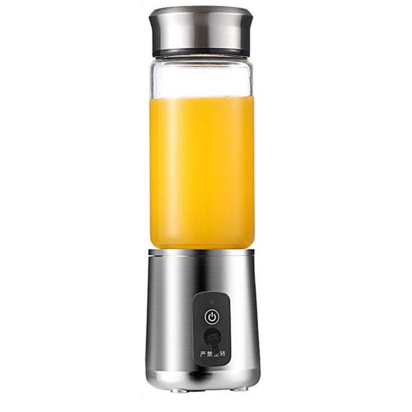 

380ml portable juicer multifunction cut mixer usb charging 6 blades blender juice cup fruit extractors juice maker