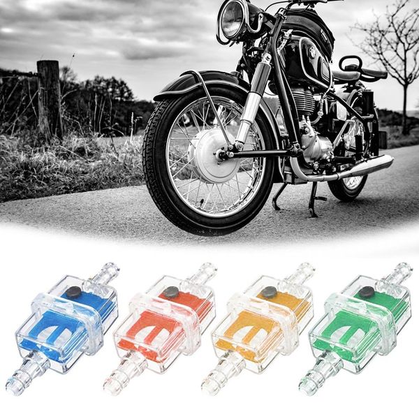 

5pcs inline fuel oil filter for motocross motorcycle motorbike moped scooter