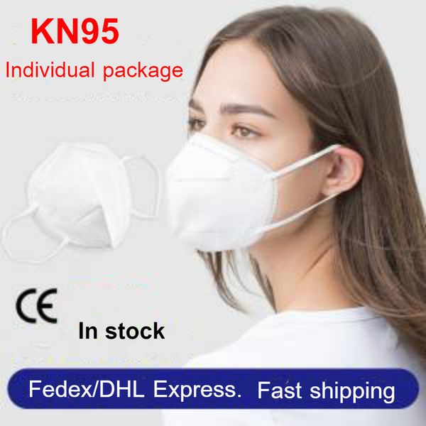 

KN95 reusable Anti dust face masks washable protective white kn 95 masks with CE certificate FFP2 PM2.5 mask
