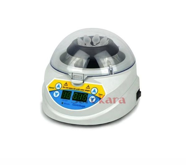 

220vac microcentrifuge mini-10k+ mini centrifuge 3000-10000rpm timer digital display safe