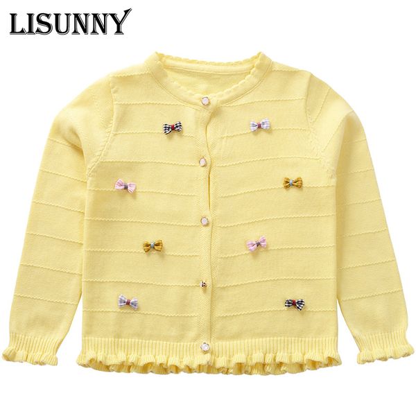 2019 Spring Summer Girls Sweater Knitted Cardigan Candy Bow Stripe Autumn Children Cotton Baby Princess Coat Kids Clothes Jacket Knitting Patterns For 2019 Spring Summer Girls Sweater Knitted Cardigan Candy Bow Stripe Autumn Children Cotton Baby Princess Coat Kids Clothes Jacket Knitting Patterns For